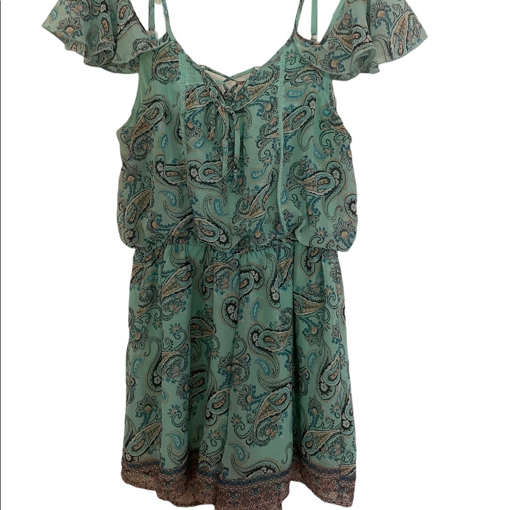 Beautiful flower floral romper